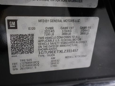 Used 2020 GMC Sierra 1500 AT4 w/ AT4 Premium Package AWD/4WD image 37