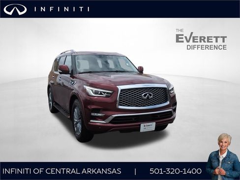 Used 2022 INFINITI QX80 Luxe w/ Cargo Package AWD/4WD image 1