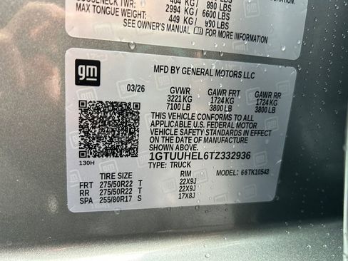New 2026 GMC Sierra 1500 Denali Ultimate AWD/4WD image 36