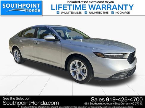 New 2025 Honda Accord LX image 1