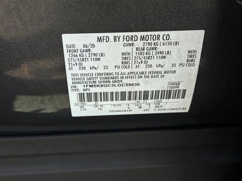 Used 2020 Ford Explorer ST w/ ST Street Pack AWD/4WD image 29