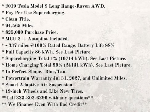 Used 2019 Tesla Model S Long Range image 14