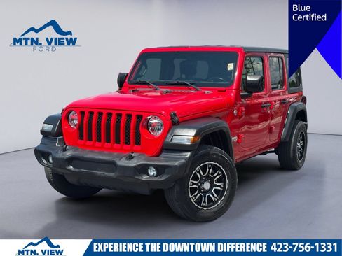 Used 2019 Jeep Wrangler Unlimited Sport S AWD/4WD image 1