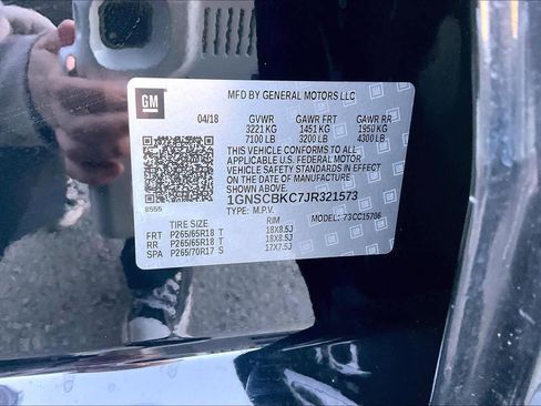 Used 2018 Chevrolet Tahoe LT w/ Max Trailering Package image 34