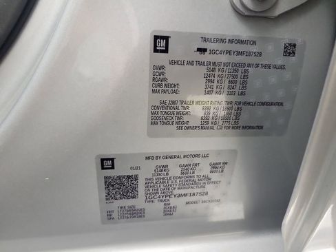 Used 2021 Chevrolet Silverado 2500 LTZ w/ LTZ Premium Package image 17