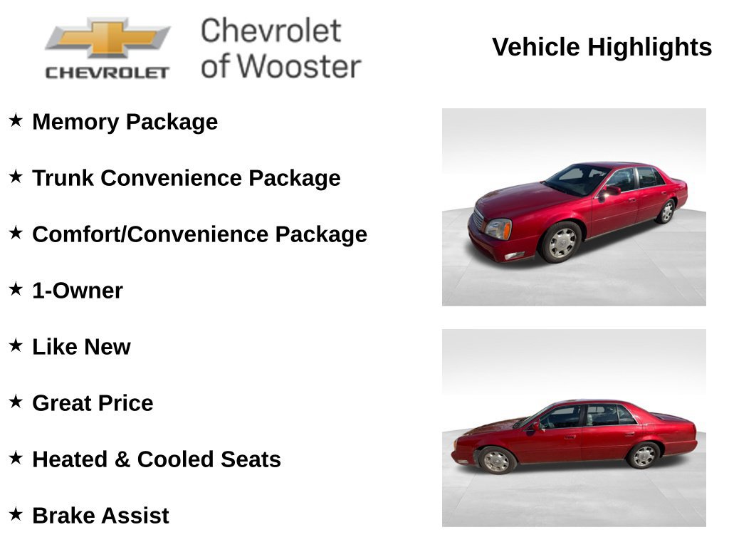 Used 2004 Cadillac De Ville w/ Equipment Group FWD image 2