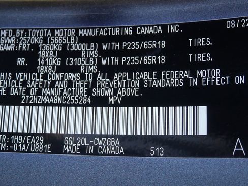 Certified 2022 Lexus RX 350 FWD w/ Premium Package image 19