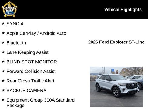 New 2026 Ford Explorer ST-Line image 2