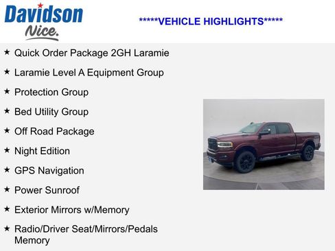 Used 2021 RAM 2500 Laramie w/ Night Edition image 4