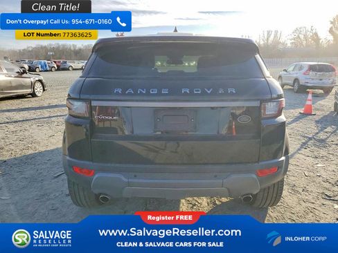 Used 2018 Land Rover Range Rover Evoque image 8