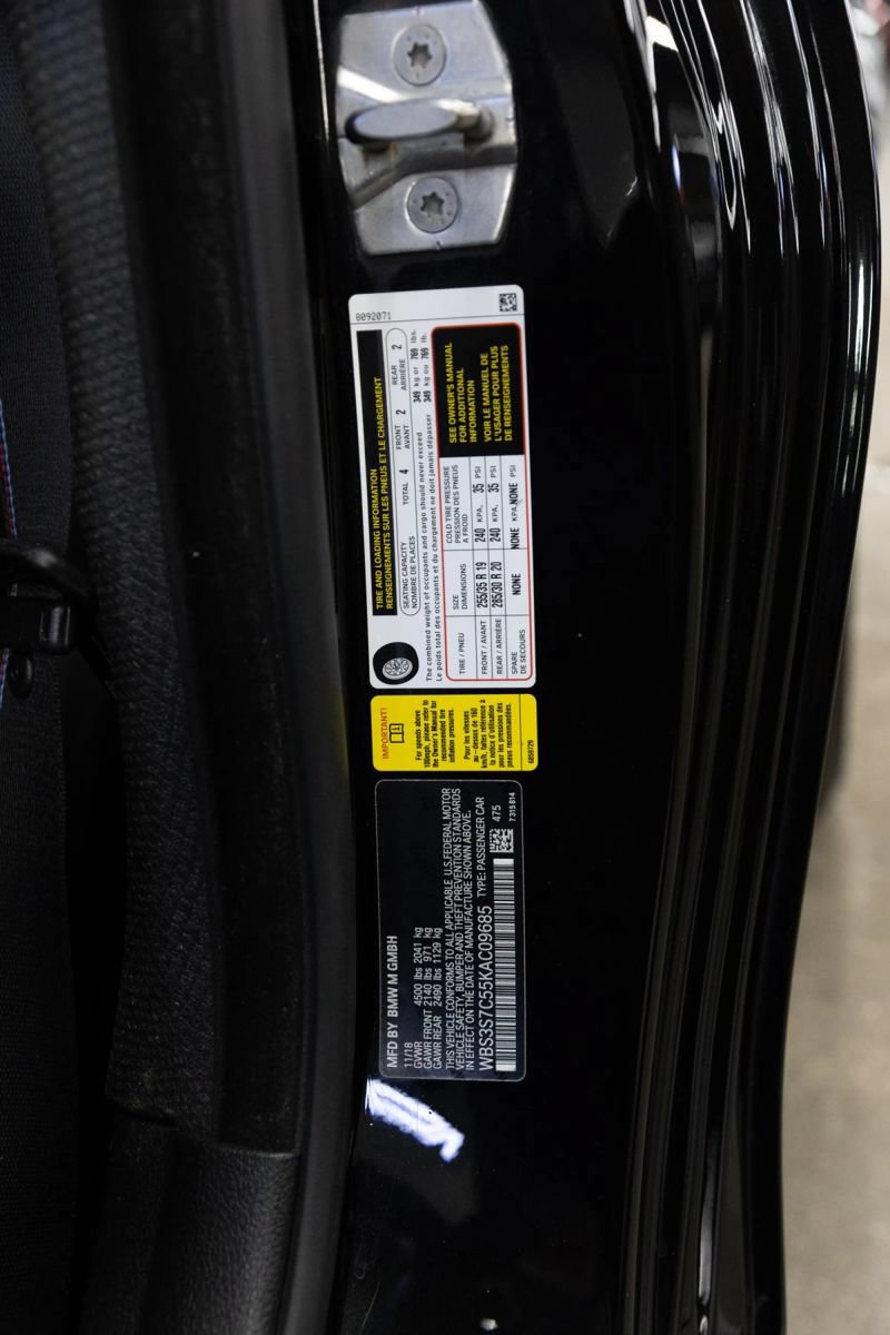 Used 2019 BMW M4 CS w/ Executive Package RWD image 43