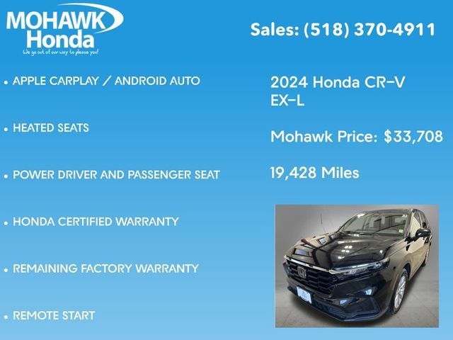 Certified 2024 Honda CR-V EX-L image 16