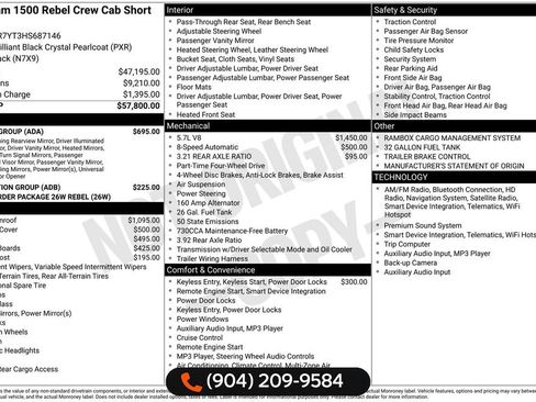 Used 2017 RAM 1500 Rebel w/ Luxury Group image 37