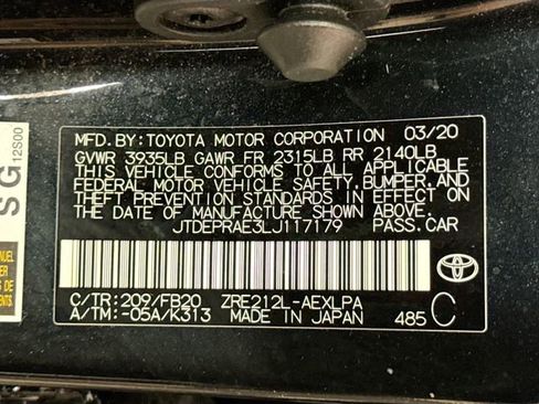 Used 2020 Toyota Corolla LE FWD image 27