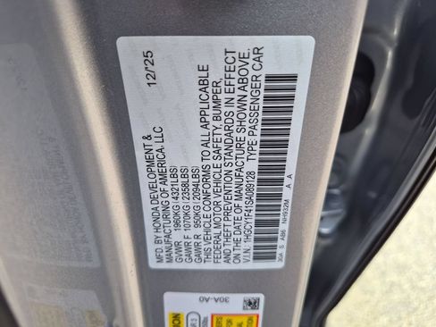 Used 2025 Honda Accord SE image 35