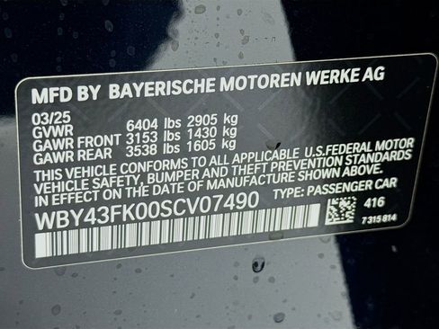 Used 2025 BMW i5 M60 w/ Premium Package AWD/4WD image 33