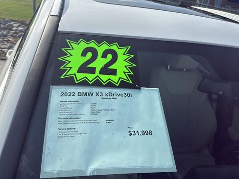 Used 2022 BMW X3 xDrive30i w/ Convenience Package image 19