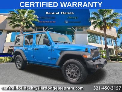 Certified 2025 Jeep Wrangler Unlimited Sport