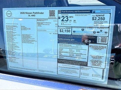 New 2026 Nissan Pathfinder SL image 13