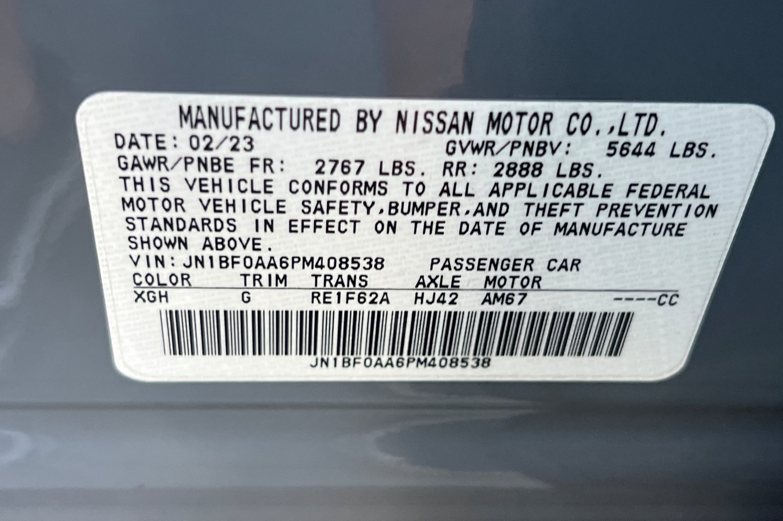 Certified 2023 Nissan Ariya FWD image 35