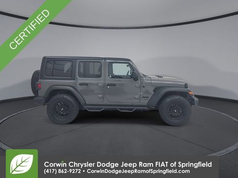 Certified 2021 Jeep Wrangler Unlimited Sport image 2