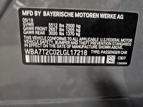 Used 2020 BMW 740i RWD image 25