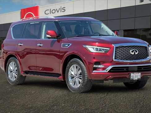 Used 2021 INFINITI QX80 Luxe w/ Cargo Package RWD image 10