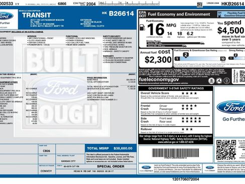 Used 2017 Ford Transit 150 XL RWD image 2