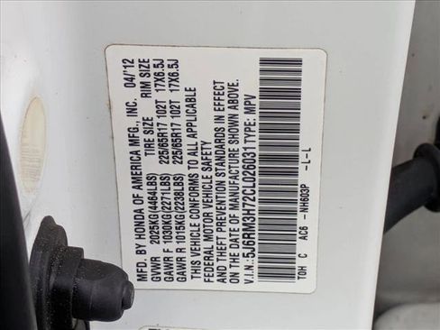 Used 2012 Honda CR-V EX-L image 24