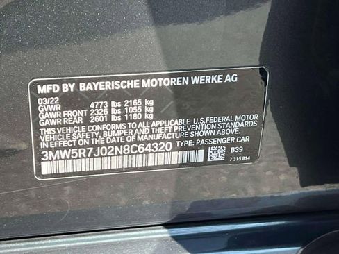 Used 2022 BMW 330i xDrive Sedan w/ Premium Package 2 image 27