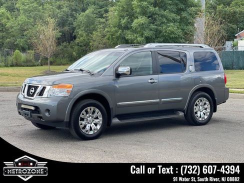 Used 2015 Nissan Armada Platinum w/ 2nd Row Captain Seat Package image 4