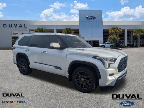 Used 2024 Toyota Sequoia Platinum AWD/4WD image 1