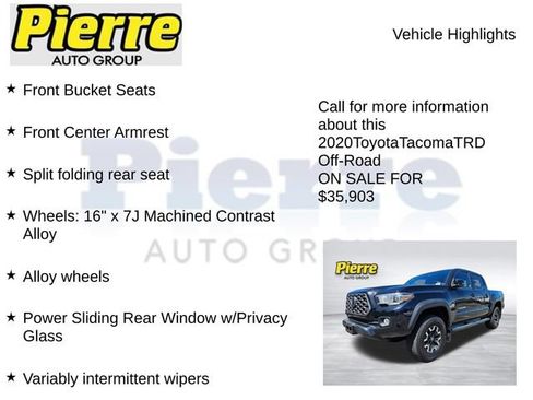 Used 2020 Toyota Tacoma TRD Off-Road AWD/4WD image 13