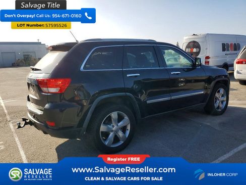Used 2012 Jeep Grand Cherokee Overland AWD/4WD image 4