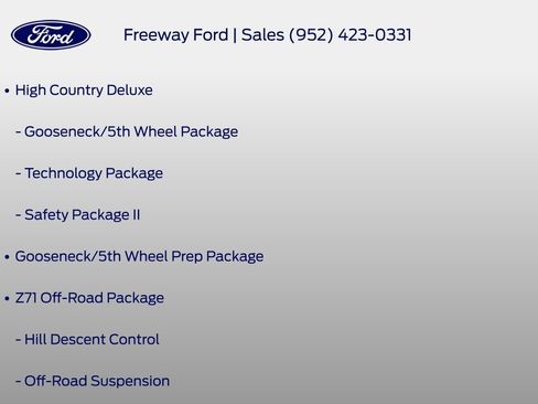 Used 2020 Chevrolet Silverado 2500 High Country w/ Z71 Off-Road Package image 19