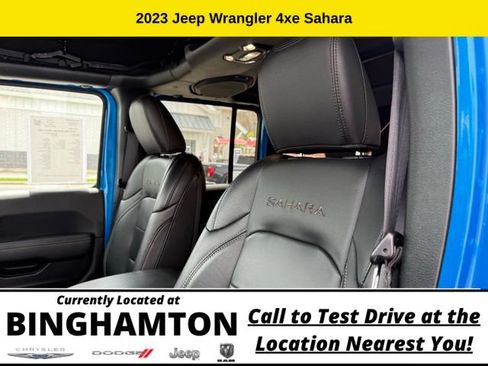 Used 2023 Jeep Wrangler Unlimited Sahara w/ Cold Weather Group AWD/4WD image 12