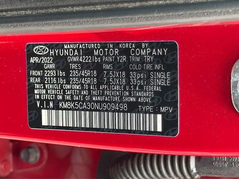 Used 2022 Hyundai Kona Limited AWD/4WD image 33