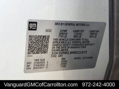 Used 2022 GMC Yukon XL AT4 AWD/4WD image 37