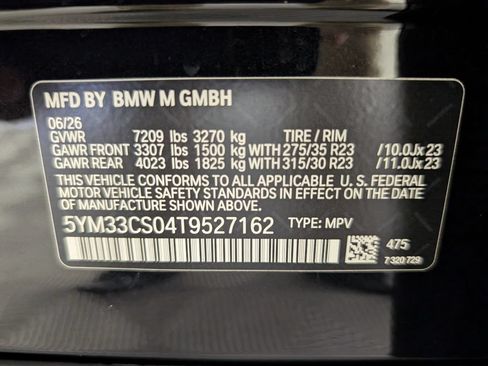 New 2026 BMW XM Label Red AWD/4WD image 21