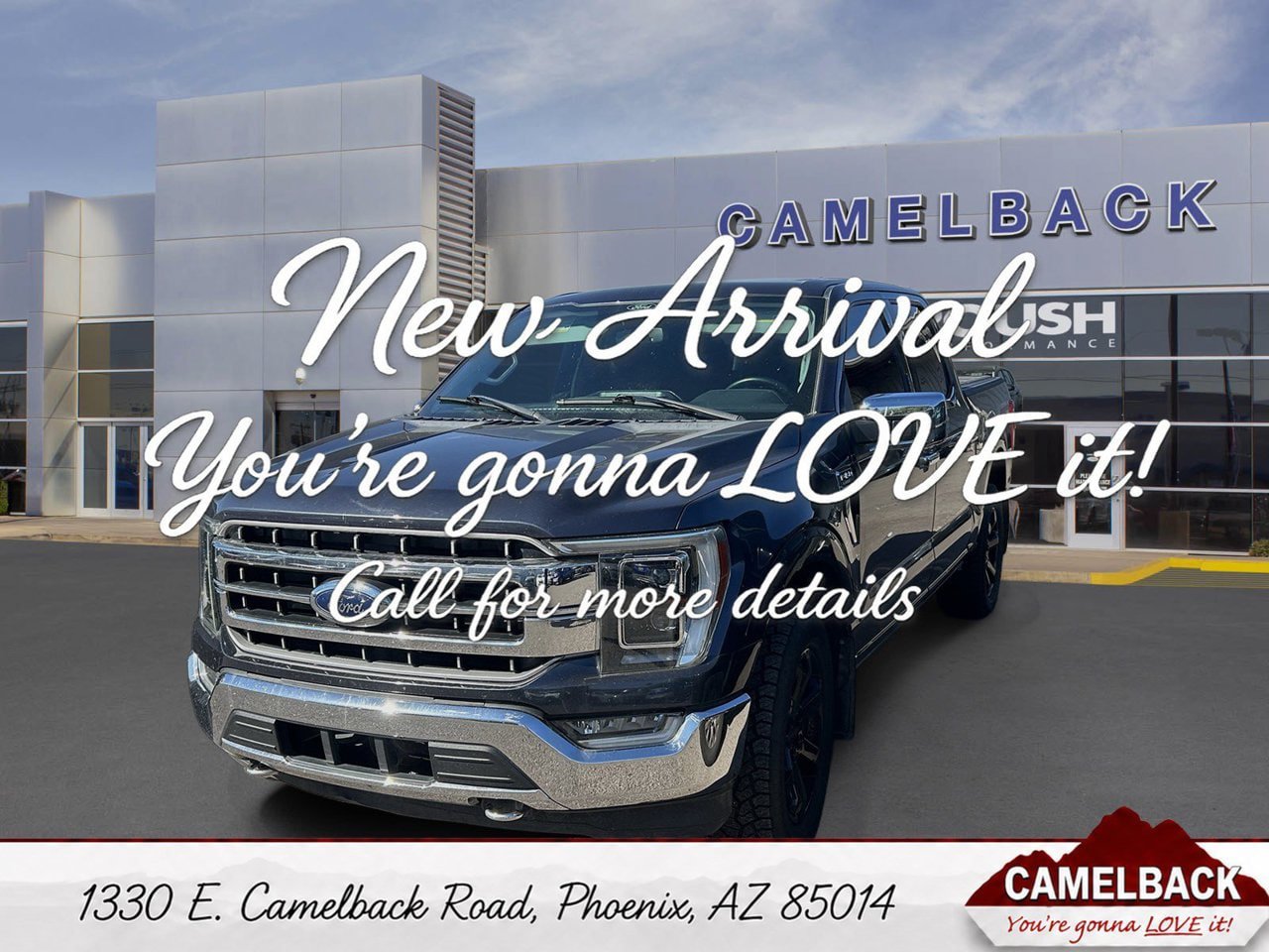 Used 2021 Ford F150 Lariat w/ Equipment Group 502A High AWD/4WD image 1