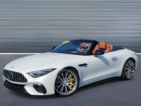 Used 2023 Mercedes-Benz SL 55 AMG 4MATIC image 1