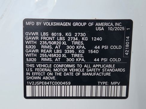 New 2026 Volkswagen ID.4 Pro S Plus AWD/4WD image 26