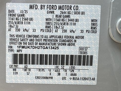 New 2026 Ford Explorer Active w/ Active Comfort Package image 13