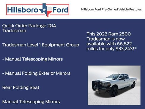 Used 2023 RAM 2500 Tradesman AWD/4WD image 3