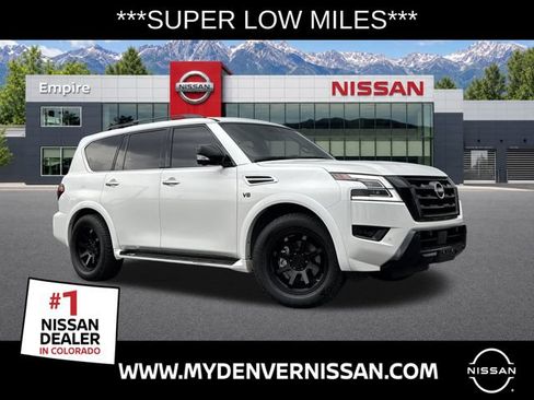 Used 2021 Nissan Armada SL w/ Midnight Edition Package AWD/4WD image 1
