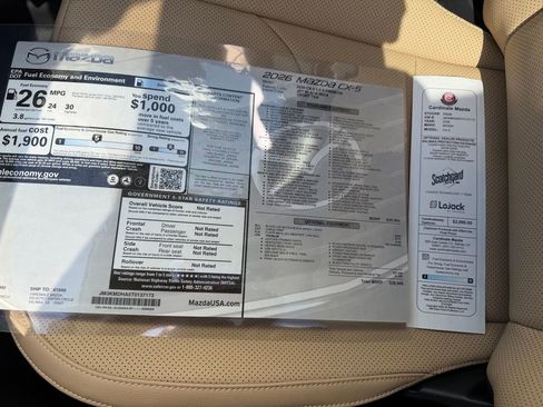 New 2026 MAZDA CX-5 2.5 S w/ Premium Package AWD/4WD image 34