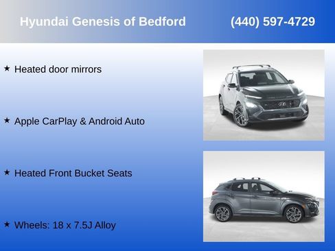 Used 2022 Hyundai Kona N Line w/ Tech Package AWD/4WD image 14