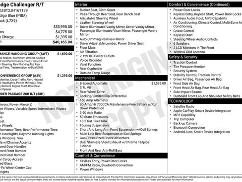 Used 2018 Dodge Challenger R/T w/ Performance Handling Group image 37