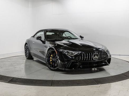 Used 2022 Mercedes-Benz SL 55 AMG 4MATIC w/ Driver Assistance Package image 1