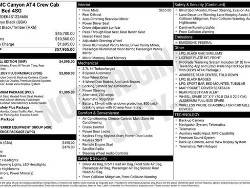 New 2025 GMC Canyon AT4 w/ Nightfall Edition image 2